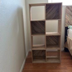 Cube Organizer & Queen Platform Bed