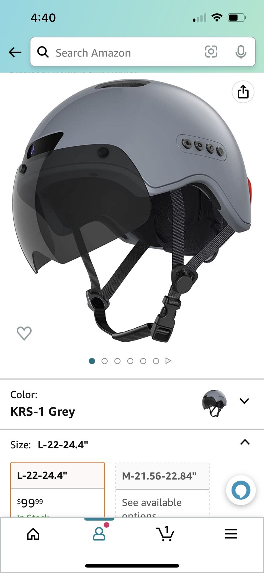 Dual Sport Smart Helmet Amazon Smart Bike Helmets With 1080P 60
