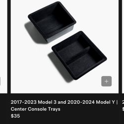 Tesla Model 3 Model Y Center console Trays