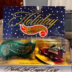 Hot Wheels Holiday North Pole Engine Co. 97 – Special Edition (1997) I have ALOT more . Send message