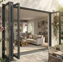 Brand New Aluminum Bifold Patio Door For Sale | Fast Pickup | Multiple Size Available