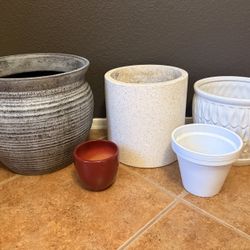 Indoor/Outdoor Planters - $10 Each 