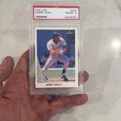 Sammy Sosa PSA 8 Baseball Card 