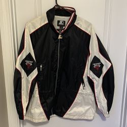 VINTAGE BULLS STARTER JACKET 