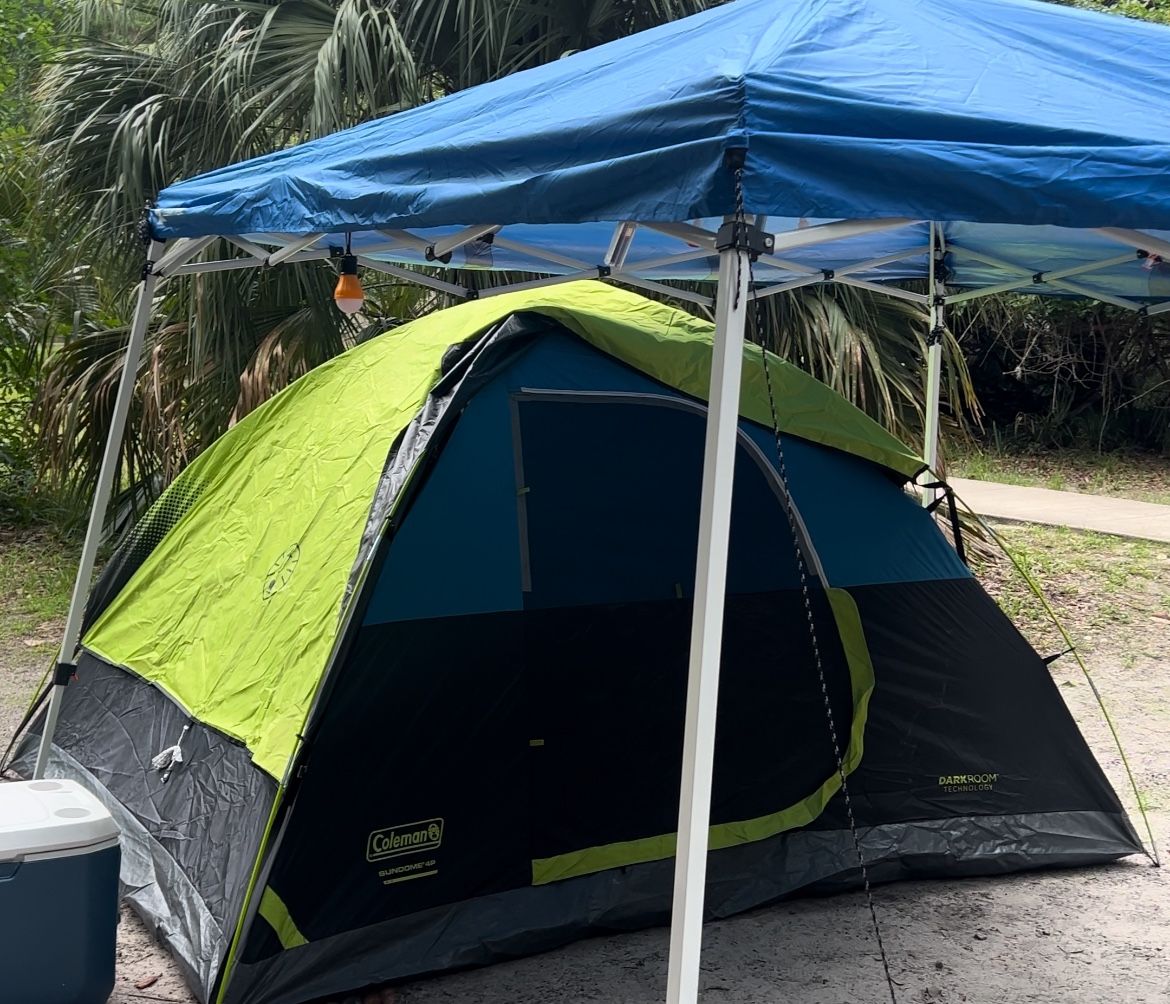 Coleman 4 Person Dark Room Technology Tent
