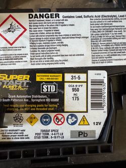 (2) 31 series super start