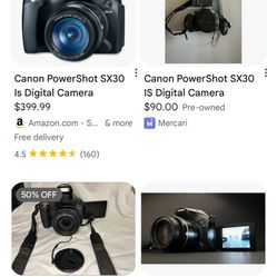 Canon Power shot Sx30 is