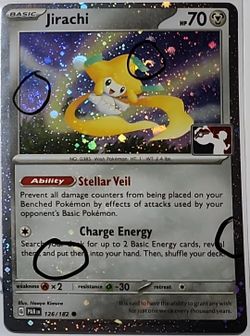 Swirls Jirachi Cosmos Holo Prize Pack