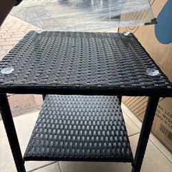 Glass Side Small Table 