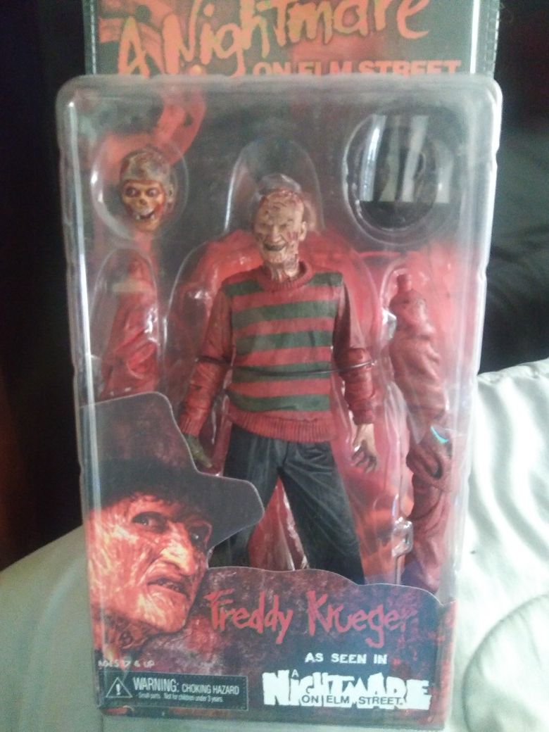 RARE Freddy Krueger action figure W/ LONG ARMS!