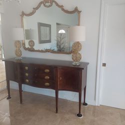 Henredon Rittenhouse Square Mahogany Sideboard – Hepplewhite Style