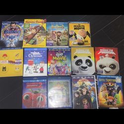 Kids DVD/BluRay Movies