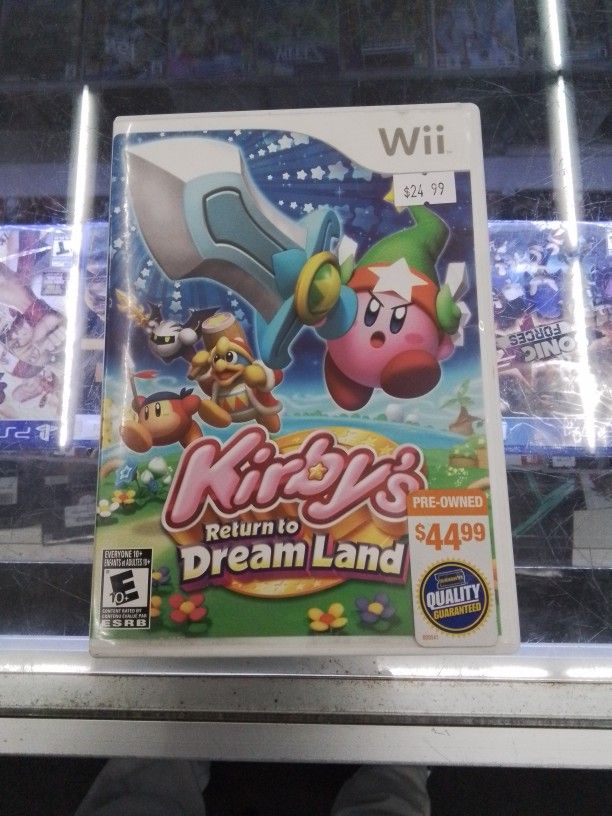 Kirby Return To Dream Land (Wii)