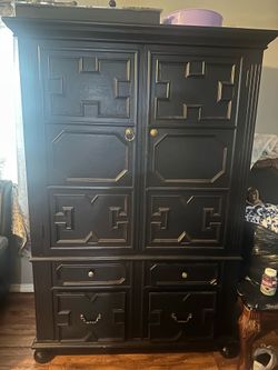 Black Cabinet/Storage