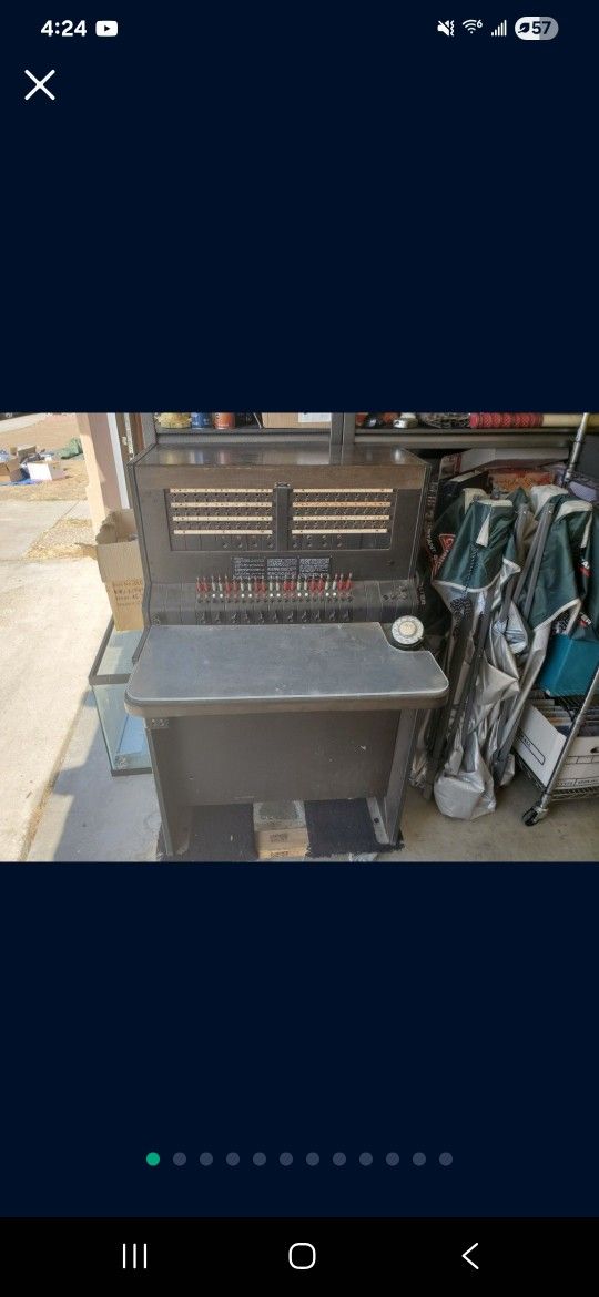 Awesome Antique BELL SYSTEMS SWITCHBOARD