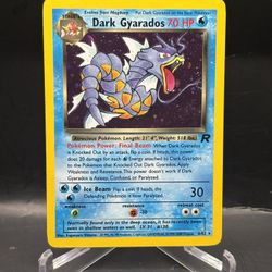 Pokémon Dark Gyarados Vintage Holo 
