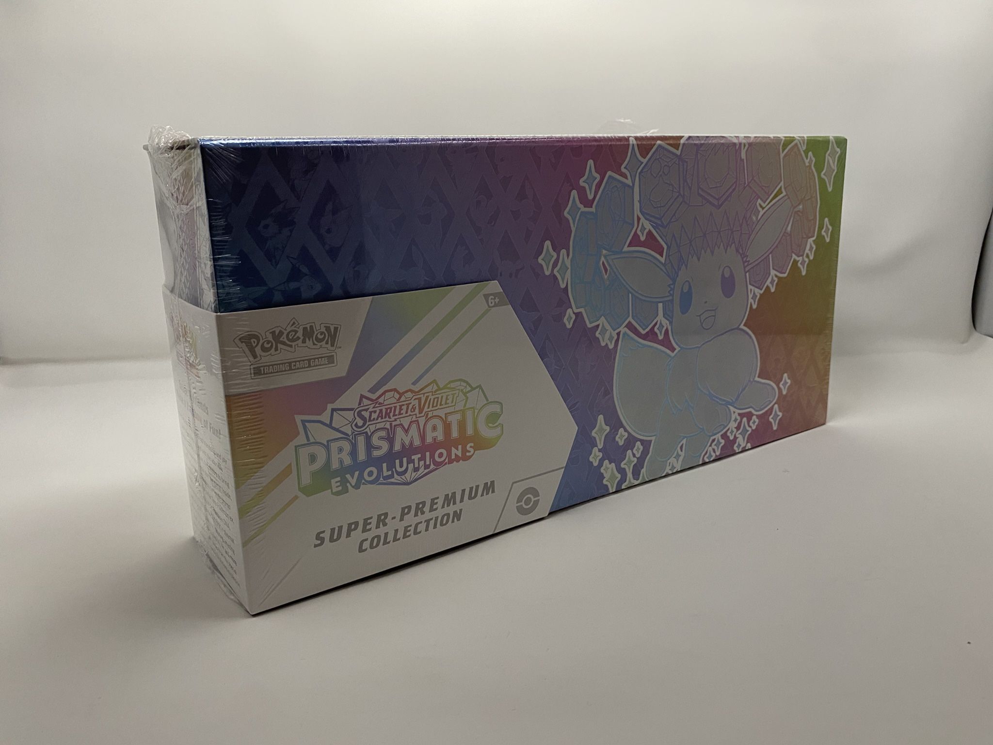 Pokemon Trading Card Prismatic Evolutions Super Premium Collection Box 