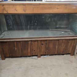 2 Hundred Gallon Glass Fish Tank