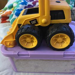 CAT Yellow Toy Tractor 