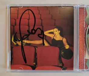 Taylor Swift The Life Of A Showgirl SIGNED RARE LONG SIGNATURE & LONG HEART CD 4