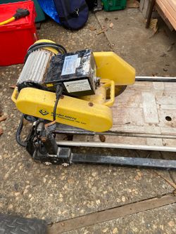Model 60010 tile saw