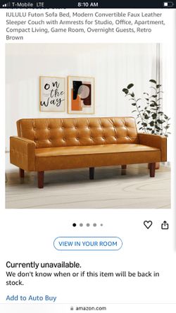 FREE - Futon sofa/couch- need gone TODAY