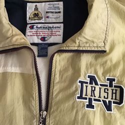 Men’s Notre Dame Windbreaker- Size XL