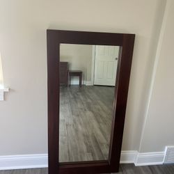 Solid Wood Mirror 