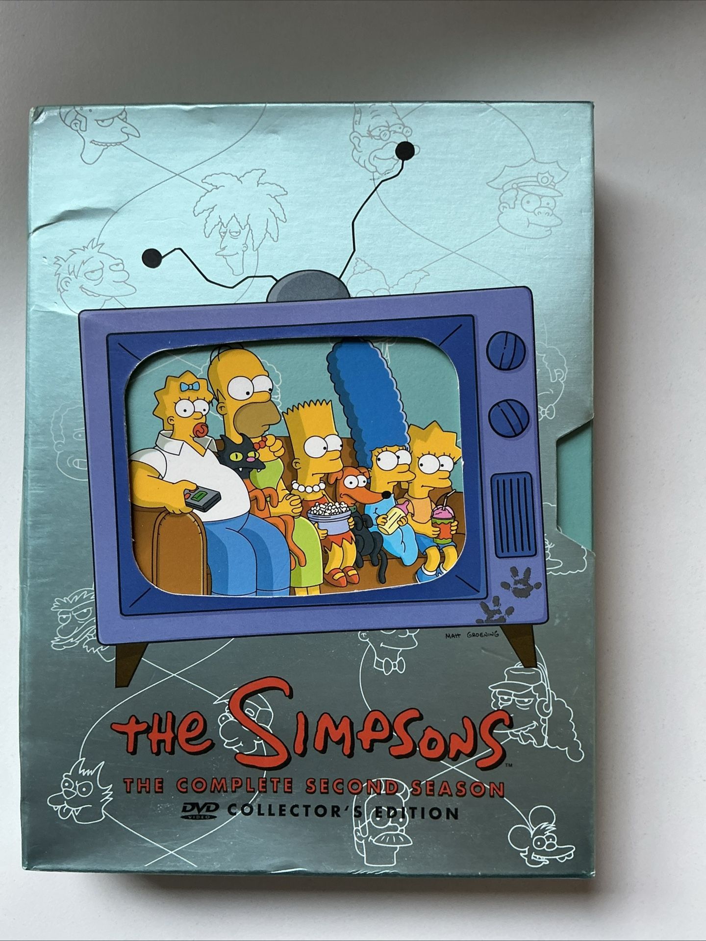 The Simpsons: the Complete Second Season (DVD, 1990)