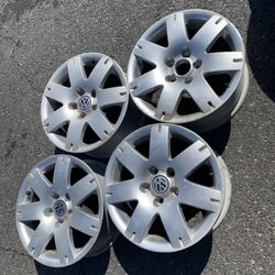 4 — 16x7 5x112 5x4.41 Stock Vw Jetta Passat Golf Mercedes Audi Wheels Rims 