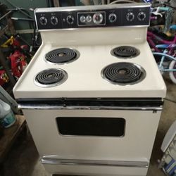 Electric Stove And Dish Washer