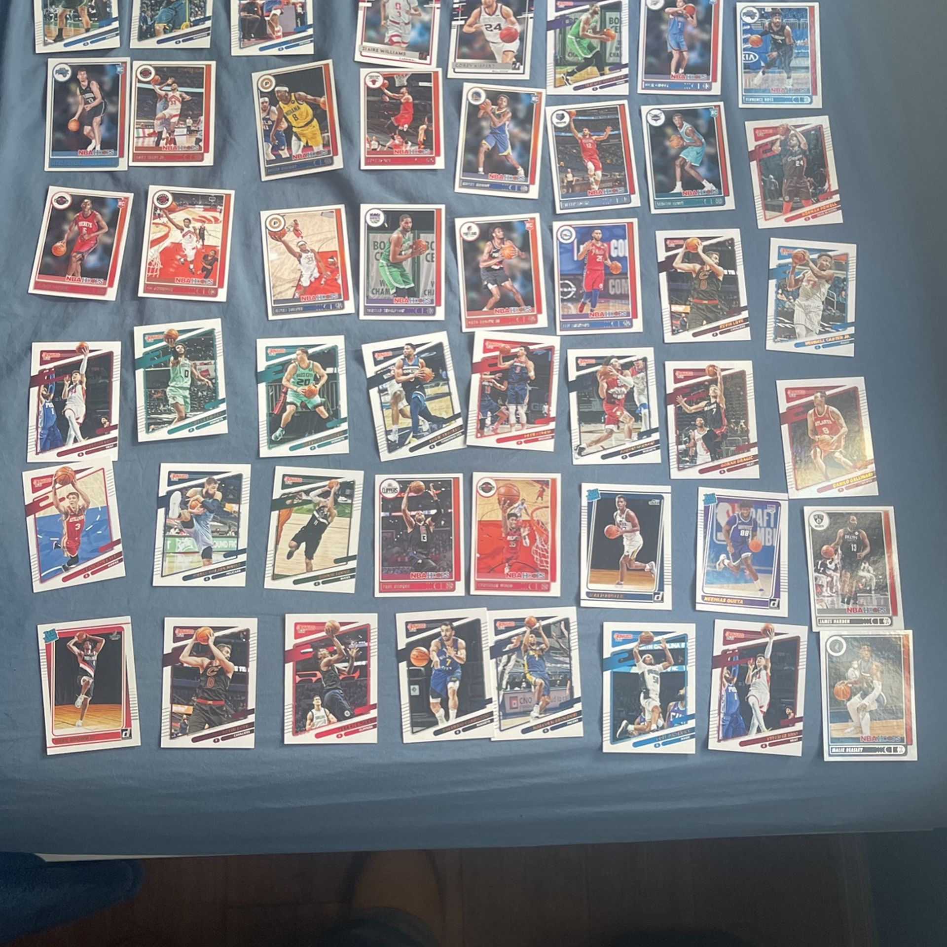 50 Basketball Panini Trading Cards Rookie Cards And First Team Cards!