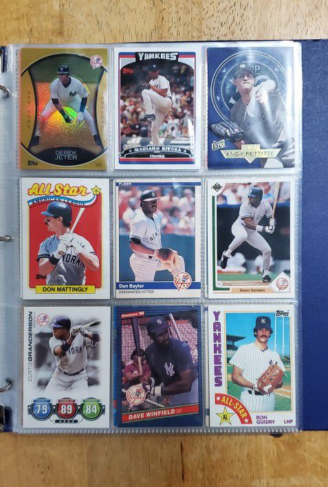 New York Yankees Baseball Card Collection...⚾️