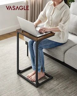 C shaped End Table