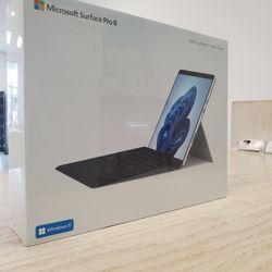 Microsoft Surface Pro 8 Laptop With Keyboard Brand New - $1 DOWN TODAY, NO CREDIT NEEDED