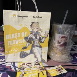 Genshin Impact X Happy Lemon Limited Edition Cup