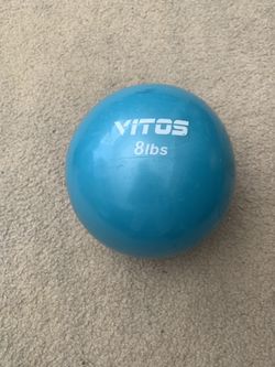 Vitos 8lbs Tonic Ball Great For Strengthening Exercises