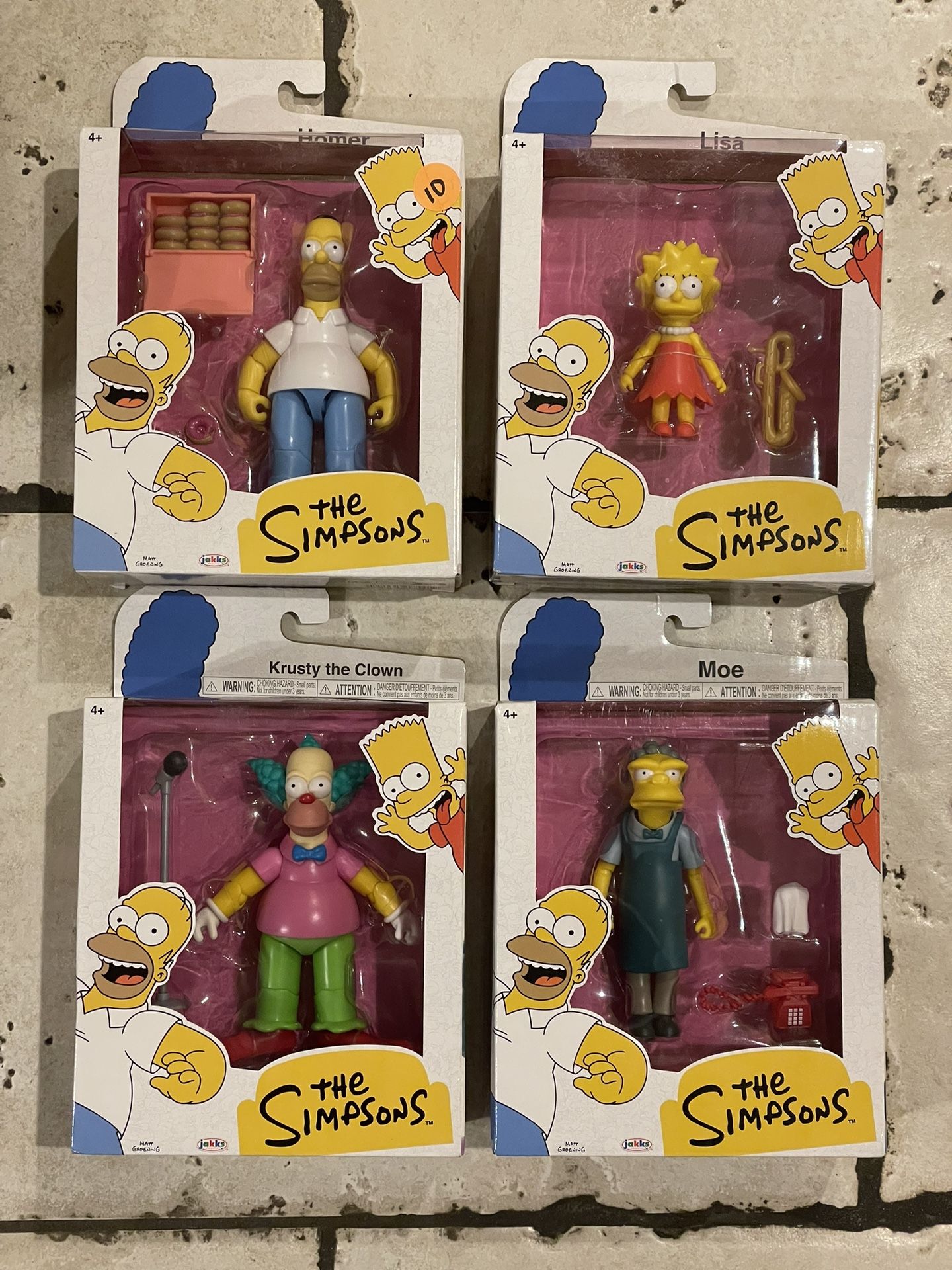 $10 The Simpsons Action Figure/ Toy Lot