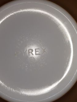 Vtg. Pyrex 444 Americana Cinderella Brown & Gold