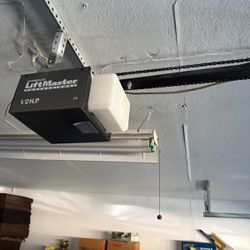 Garage Door Opener Broken Spring Off Track Replace Adjustment And Parts