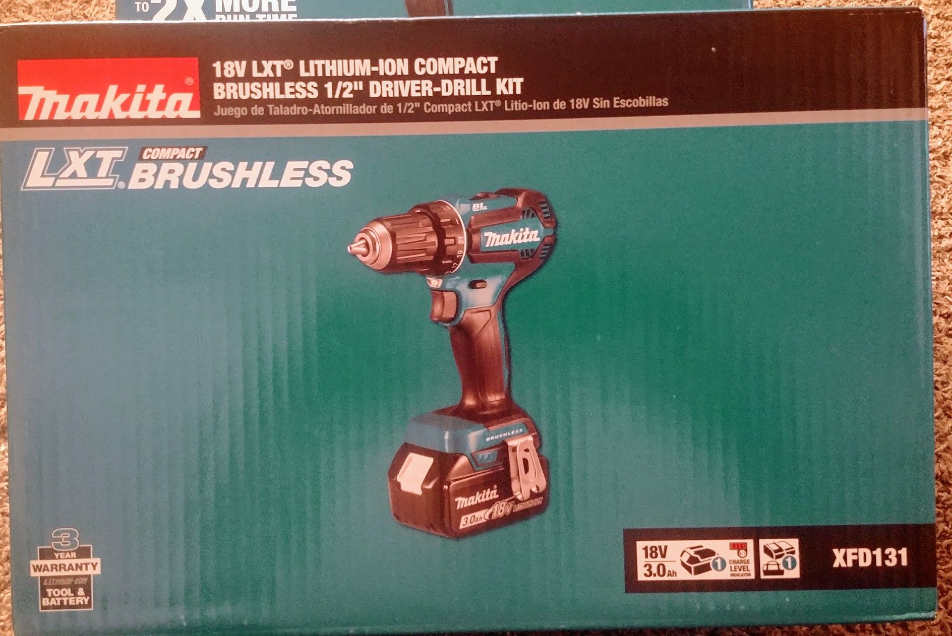 N.I.B. Makita Cordless Drill/Driver