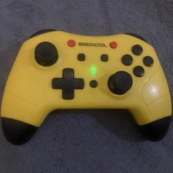 🎮 BEBONCOOL Wireless Switch Pro Controller Nintendo Q42 Switch Yellow - Used Good