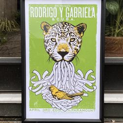Rodrigo Y Gabriela Tour Print