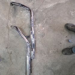 Harley Davidson exhaust system.