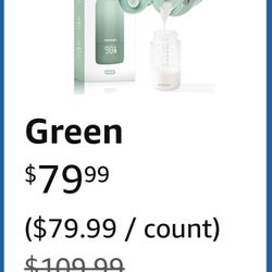 Momcozy Portable Milk Warmer for Travel Green A Large Capacity