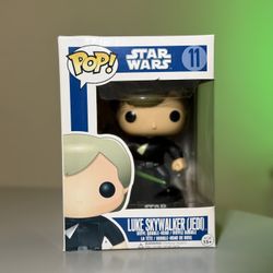 Vaulted Star Wars Funko Pop! Luke Skywalker (Jedi) #11 Blue Box