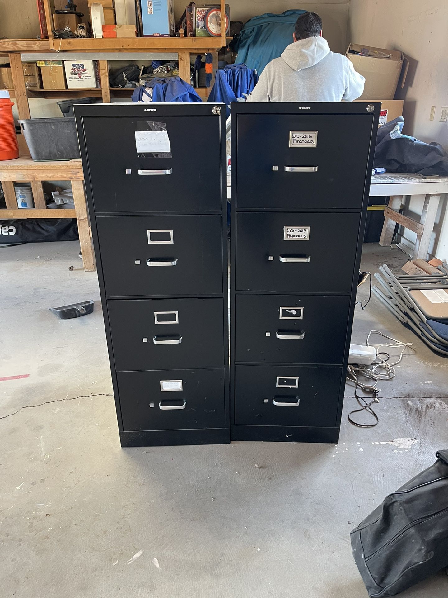 2 File Cabinets 