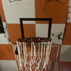 Indoor outdoor basketball goal. Custom Vols