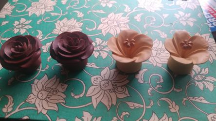 Beautiful wooden gauges- Size: 5/8 in.