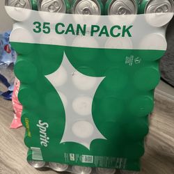 35 Cans Of Sprite 